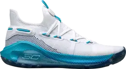 Under Armour: Белые кроссовки  Curry 6