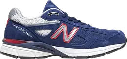 New Balance: Синие кроссовки 