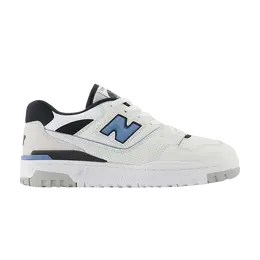 New Balance: Белые кроссовки  550