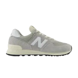 New Balance: Серые кроссовки  574
