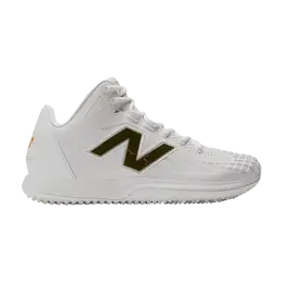 New Balance: Белые кроссовки 