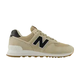 New Balance: Чёрные кроссовки  574