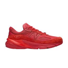 New Balance: Красные кроссовки 