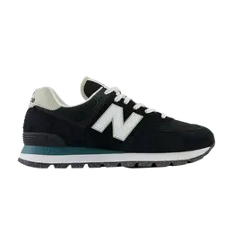 New Balance: Чёрные кроссовки  574
