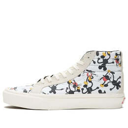 Vans: Белые кроссовки  Sk8-Hi
