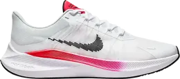 Nike: Белые кроссовки 