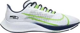 Nike: Белые кроссовки  Air Zoom Pegasus 37