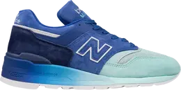 New Balance: Синие кроссовки  997