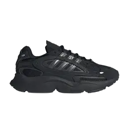Adidas: Чёрные кроссовки 