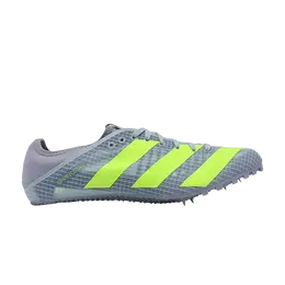 Adidas: Голубые кроссовки 