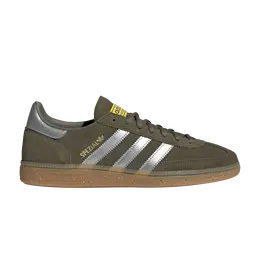 Adidas: Серебристые кроссовки  Handball Spezial