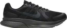Nike: Чёрные кроссовки 