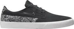 Nike: Тёмные кроссовки 