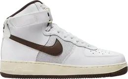 Nike: Белые кроссовки  Air Force 1 High