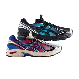 Asics: Серые кроссовки 
