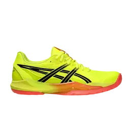 Asics: Жёлтые кроссовки 