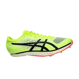 Asics: Жёлтые кроссовки 