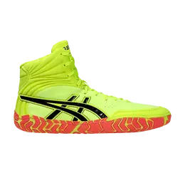Asics: Зелёные кроссовки 