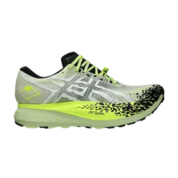 Asics: Зелёные кроссовки 