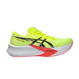 Asics: Жёлтые кроссовки 