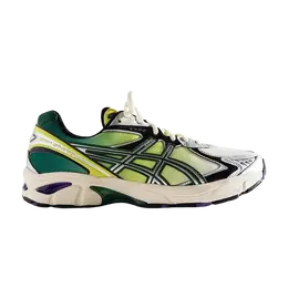 Asics: Зелёные кроссовки 
