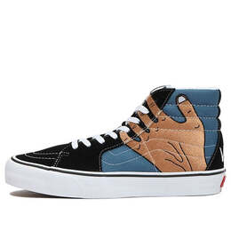 Vans: Чёрные кроссовки  Sk8-Hi