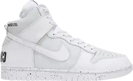 Nike: Белые кроссовки  Dunk High