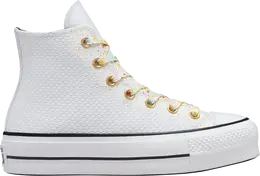 Converse: Белые кроссовки  Chuck Taylor All Star Lift