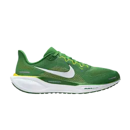 Nike: Зелёные кроссовки  Air Zoom