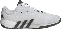 Adidas: Серые кроссовки 