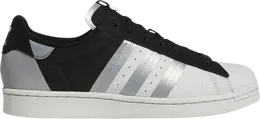 Adidas: Чёрные кроссовки  Superstar