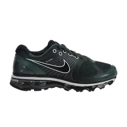 Nike: Зелёные кроссовки  Air Max