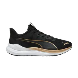PUMA: Чёрные кроссовки 