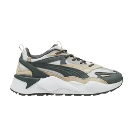 PUMA: Серые кроссовки  RS-X