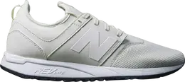 New Balance: Белые кроссовки 