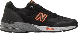 New Balance: Оранжевые кроссовки  991