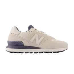 New Balance: Бежевые кроссовки  574