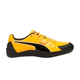 PUMA: Оранжевые кроссовки 