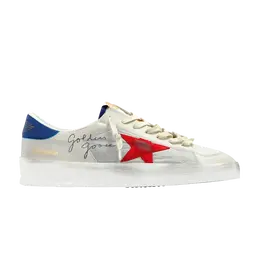 Golden Goose: Белые кроссовки  Stardan