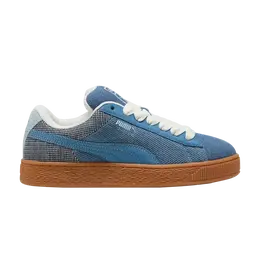 PUMA: Синие кроссовки  Suede