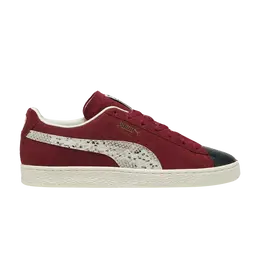 PUMA: Красные кроссовки  Suede