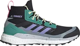 Adidas: Чёрные ботинки  Terrex Free Hiker