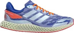 Adidas: Голубые кроссовки 