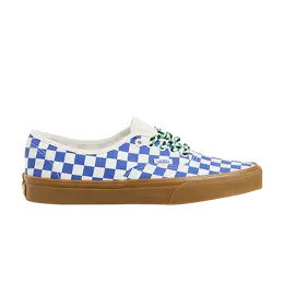 Vans: Голубые кроссовки  Authentic