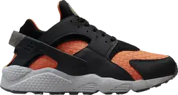 Nike: Чёрные кроссовки  Air Huarache
