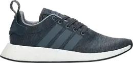 Adidas: Тёмные кроссовки  NMD_R2