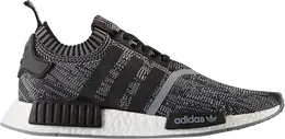 Adidas: Серые кроссовки  NMD_R1 Primeknit