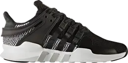 Adidas: Чёрные кроссовки  EQT Support ADV