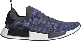 Adidas: Голубые кроссовки  NMD_R1 STLT