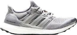 Adidas: Серебристые кроссовки  UltraBoost